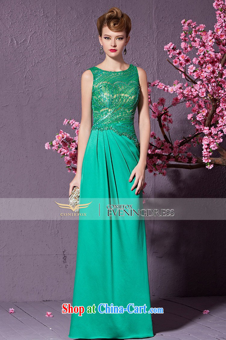 Creative Fox stylish Web yarn banquet dress moderator dress uniforms beauty long fall dress evening dress uniform toast spring skirts 30,918 green XXL pictures, price, brand platters! Elections are good character, the national distribution, so why buy now enjoy more preferential! Health