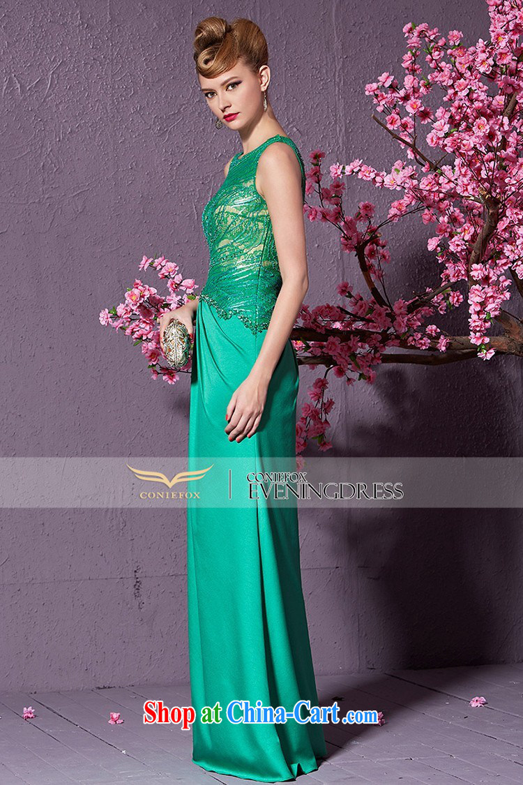 Creative Fox stylish Web yarn banquet dress moderator dress uniforms beauty long fall dress evening dress uniform toast spring skirts 30,918 green XXL pictures, price, brand platters! Elections are good character, the national distribution, so why buy now enjoy more preferential! Health