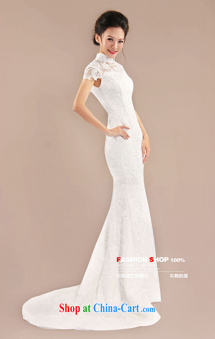 LACE wedding dresses Jimmy married arts 2015 New back exposed Korean version with tail LT 6052 bridal dress Openwork XL pictures, price, brand platters! Elections are good character, the national distribution, so why buy now enjoy more preferential! Health