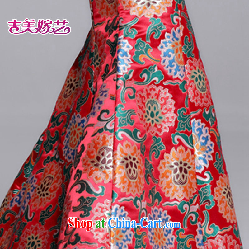 wedding dresses, marry us performing arts 2015 new erase chest robes trailing crowsfoot QP 6017 bridal cheongsam dress red XL, Jimmy married arts, shopping on the Internet