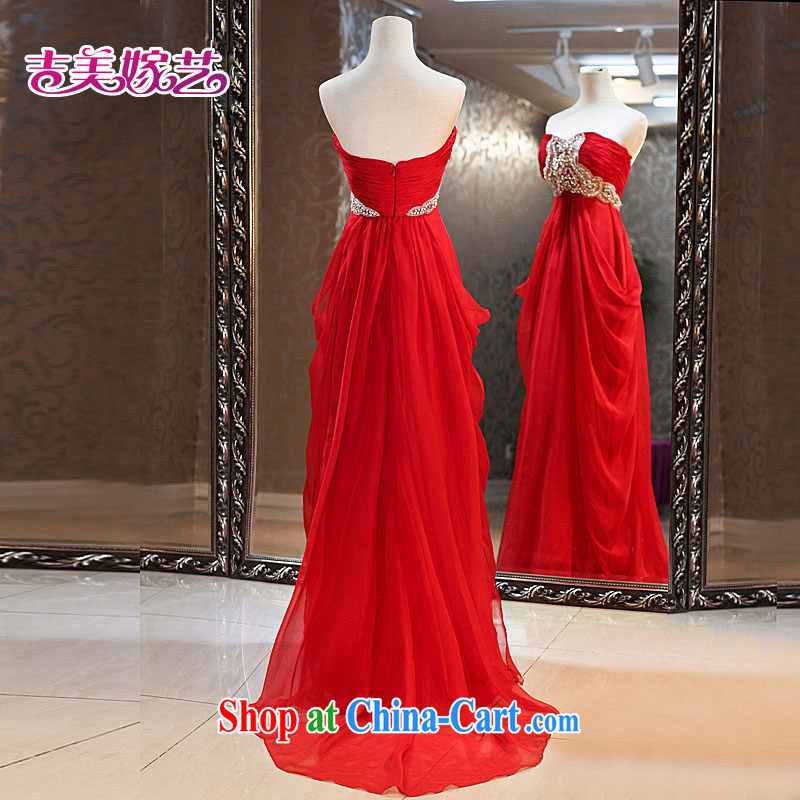wedding dresses, marry us performing arts 2015 new dual-shoulder Korean diamond tail LT 981 bridal gown red 6 #, Jimmy married arts, shopping on the Internet