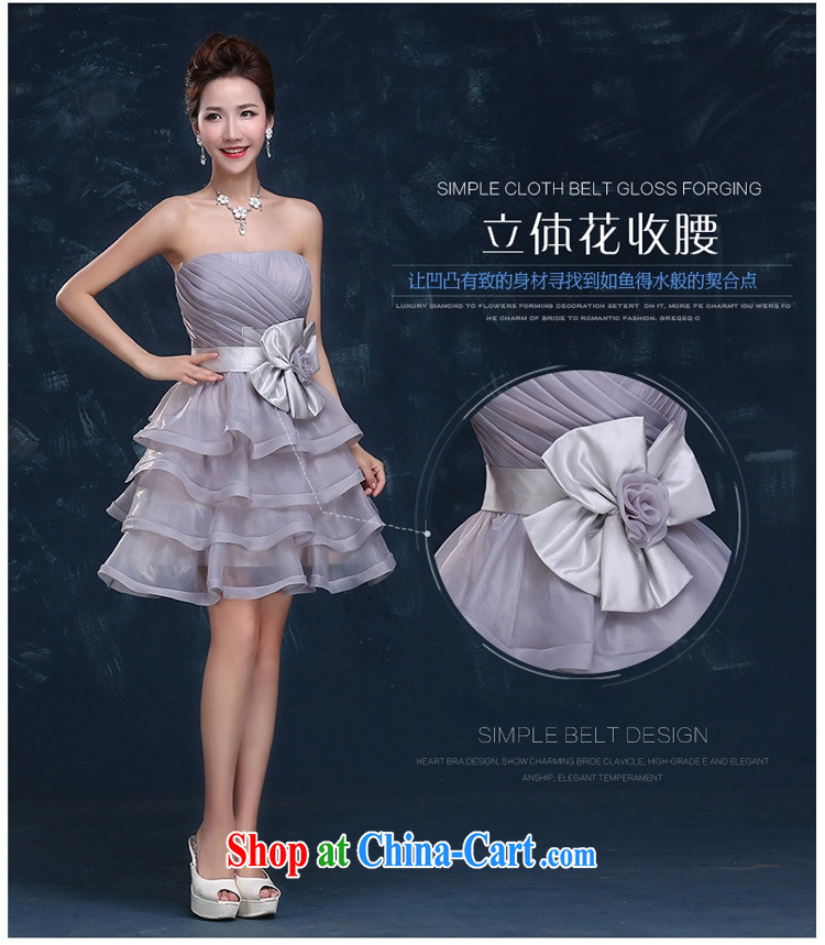 Sophie than AIDS summer 2015 new gray Princess bride of annual Influenza new bridesmaid with gray XXL pictures, price, brand platters! Elections are good character, the national distribution, so why buy now enjoy more preferential! Health