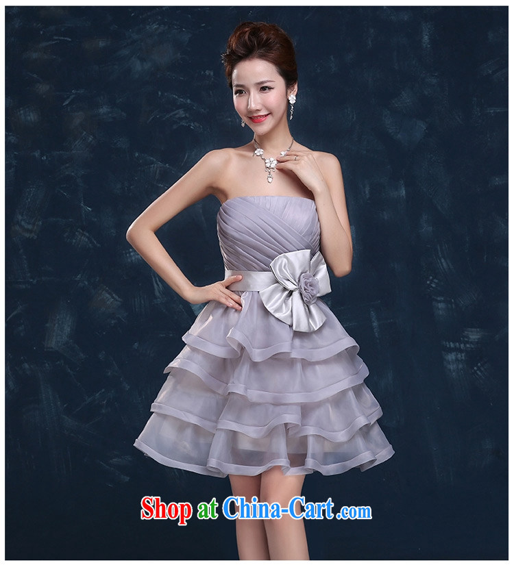 Sophie than AIDS summer 2015 new gray Princess bride of annual Influenza new bridesmaid with gray XXL pictures, price, brand platters! Elections are good character, the national distribution, so why buy now enjoy more preferential! Health