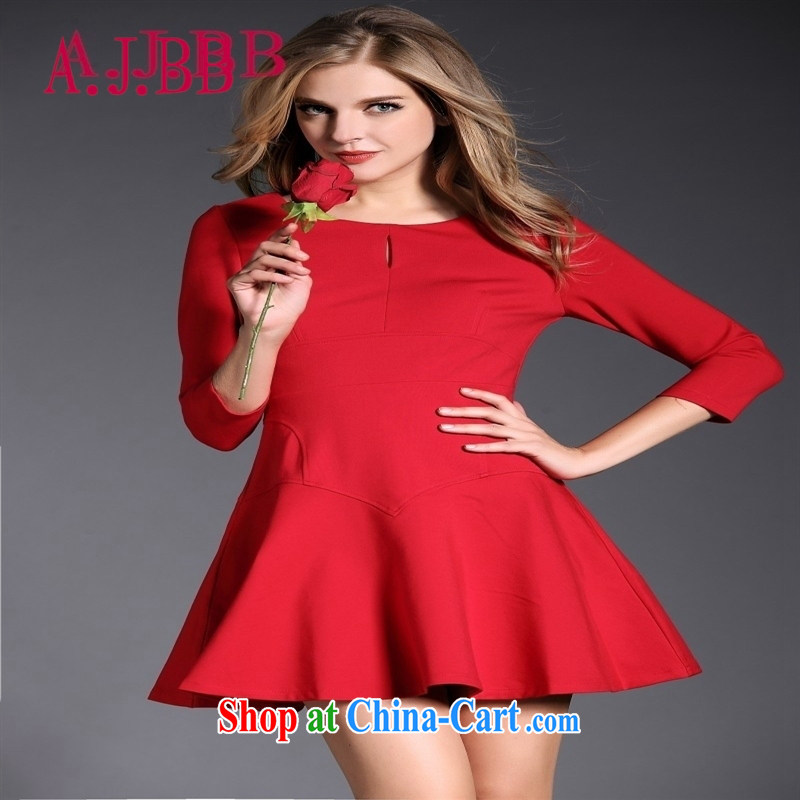 With vPro heartrendingly dress 2015 New Red wedding dress toast 7 cuff crowsfoot beauty back to door service the code 3083 red XL, A . J . BB, shopping on the Internet