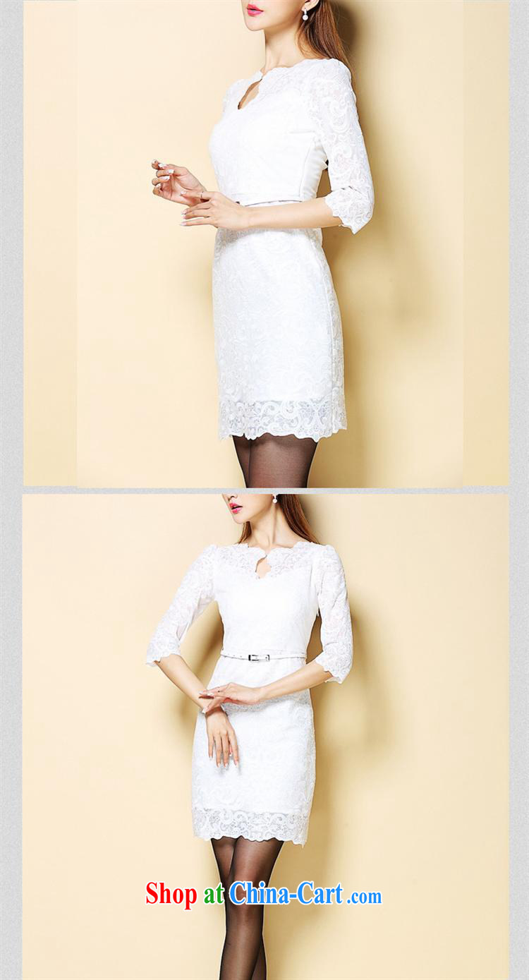 With vPro heartrendingly dress fall 2015 short dress Evening Dress Web yarn lace embroidery biological air cuff dress toast 001 A apricot XXL pictures, price, brand platters! Elections are good character, the national distribution, so why buy now enjoy more preferential! Health