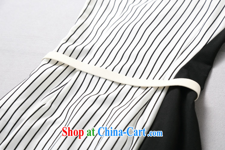 With vPro heartrendingly dress dress adult long gown dress 0882 black-and-white spell color L pictures, price, brand platters! Elections are good character, the national distribution, so why buy now enjoy more preferential! Health
