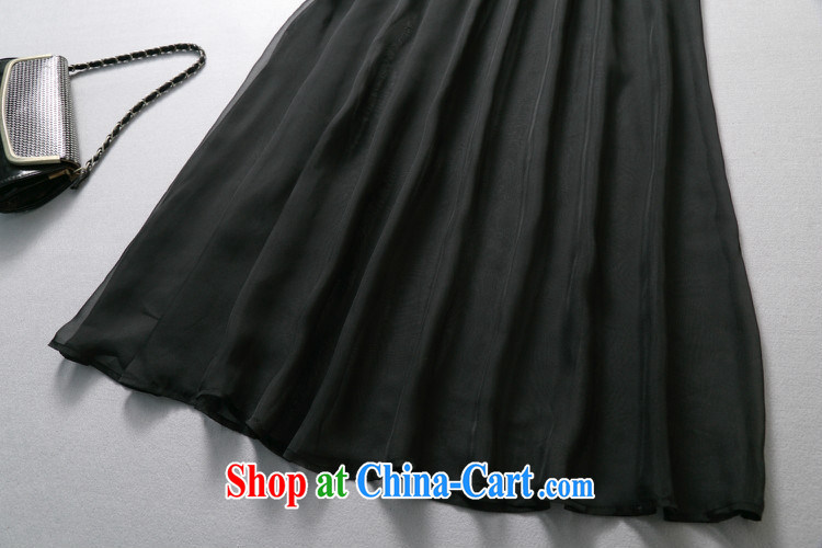 With vPro heartrendingly dress dress adult long gown dress 0882 black-and-white spell color L pictures, price, brand platters! Elections are good character, the national distribution, so why buy now enjoy more preferential! Health