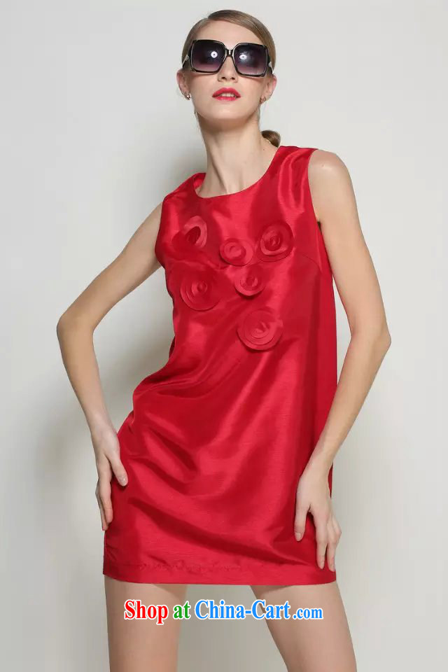 With vPro heartrendingly dress stylish decals dresses red bows dress round neck vest bridal back door skirt 8071 red XL pictures, price, brand platters! Elections are good character, the national distribution, so why buy now enjoy more preferential! Health