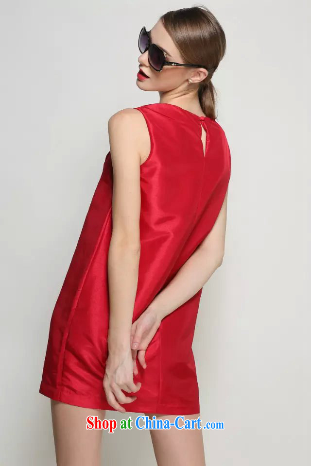 With vPro heartrendingly dress stylish decals dresses red bows dress round neck vest bridal back door skirt 8071 red XL pictures, price, brand platters! Elections are good character, the national distribution, so why buy now enjoy more preferential! Health