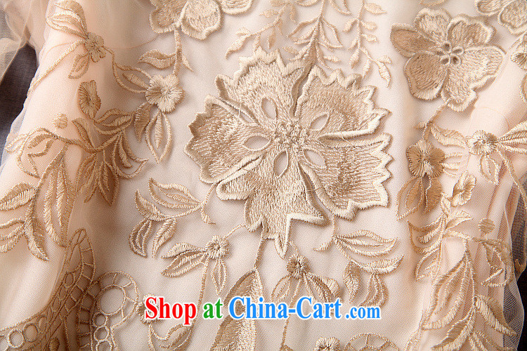 With vPro heartrendingly costumes and embroidery lace-silk dresses short-sleeved 100 hem dresses at Merlion dress 3096 apricot XXL pictures, price, brand platters! Elections are good character, the national distribution, so why buy now enjoy more preferential! Health