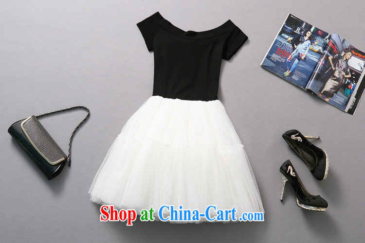 With vPro heartrendingly dress 2015 fashion shaggy black-and-white dress bridesmaid dresses small concert dress dress 0887 black-and-white L pictures, price, brand platters! Elections are good character, the national distribution, so why buy now enjoy more preferential! Health