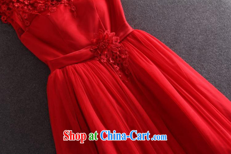With vPro heartrendingly dress Evening Dress red wedding short-sleeved noble temperament long skirt 2152 red XL pictures, price, brand platters! Elections are good character, the national distribution, so why buy now enjoy more preferential! Health
