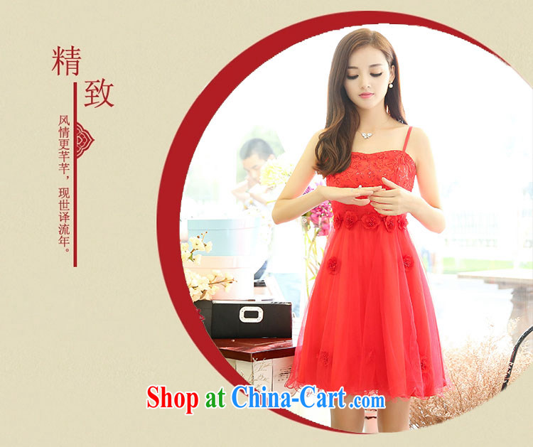 1005 TRIUMPHANTKS Women Fashion beauty marriage wedding short shawl dresses video thin bridal bridesmaid dress uniform toasting red XXXL pictures, price, brand platters! Elections are good character, the national distribution, so why buy now enjoy more preferential! Health