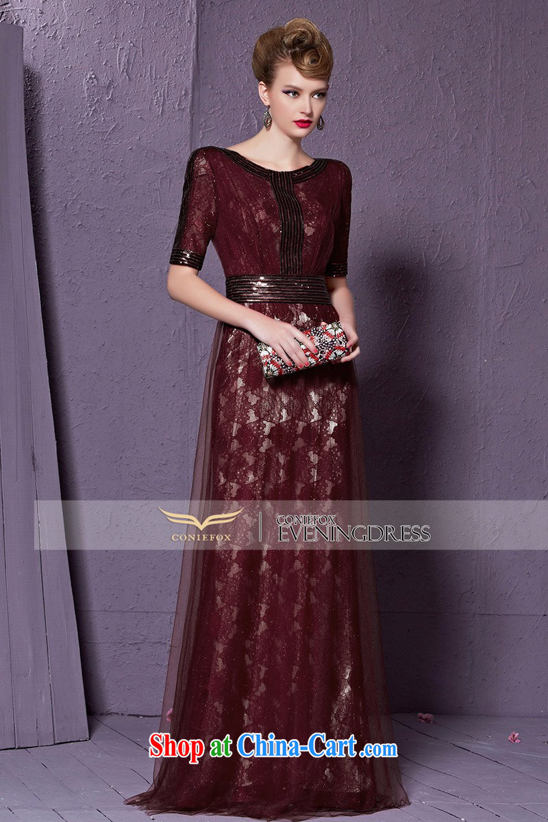 Creative Fox wine red bridal wedding dresses wedding toast service beauty long Graphics thin banquet dress wedding dresses welcome dress Evening Dress 30,958 wine red L pictures, price, brand platters! Elections are good character, the national distribution, so why buy now enjoy more preferential! Health