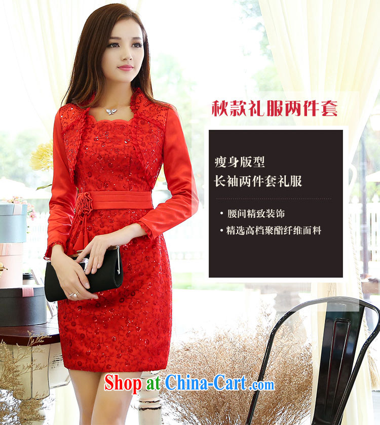 Cover Story 2015 new light, long-sleeved short T-shirt + beauty graphics thin package and further dresses brides with bridal toast dress red XXL pictures, price, brand platters! Elections are good character, the national distribution, so why buy now enjoy more preferential! Health