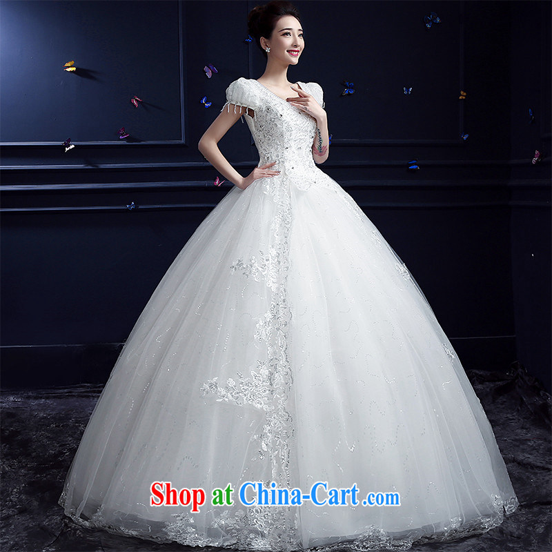 Products HUNNZ 2015 new spring Noble and elegant bride's big, summer-tail upscale wedding white with XXL paragraph, HUNNZ, shopping on the Internet