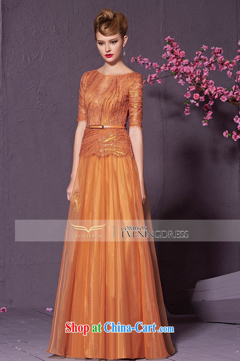 Creative Fox style, banquet dress beauty long sleeves in evening dress uniform toast the dress uniform performance graphics thin bridesmaid dress dress 30,980 orange XXL pictures, price, brand platters! Elections are good character, the national distribution, so why buy now enjoy more preferential! Health