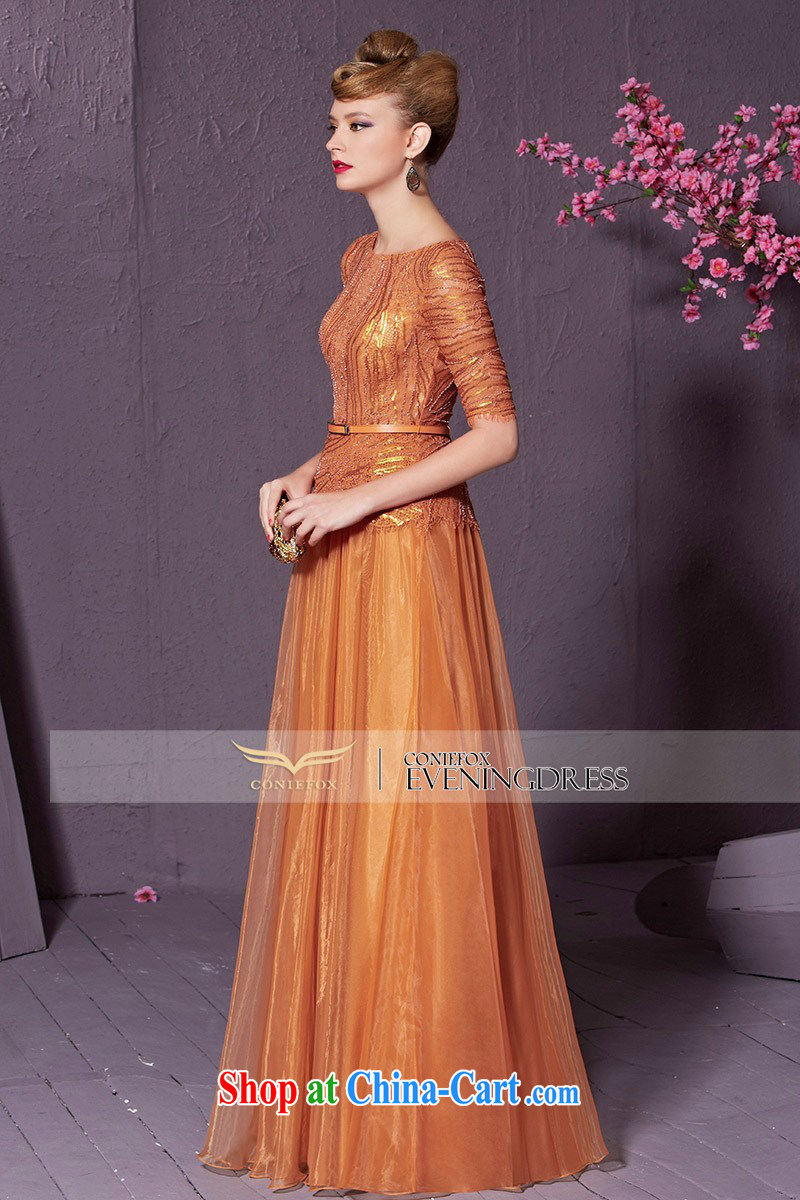 Creative Fox style, banquet dress beauty long sleeves in evening dress uniform toast the dress uniform performance graphics thin bridesmaid dress dress 30,980 orange XXL pictures, price, brand platters! Elections are good character, the national distribution, so why buy now enjoy more preferential! Health