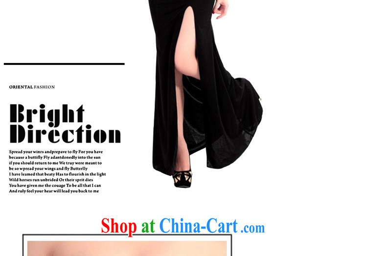 The Nokia-hwan, sexy bare chest dresses long night dress Evening Dress black the forklift truck package and hotel female uniforms black XL pictures, price, brand platters! Elections are good character, the national distribution, so why buy now enjoy more preferential! Health