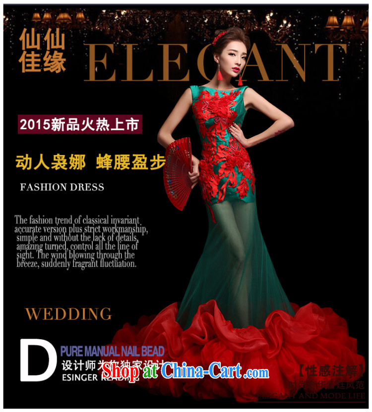 2015 spring and summer new stylish long-tail marriages at Merlion dress photo building theme theatrical service picture color. size pictures, price, brand platters! Elections are good character, the national distribution, so why buy now enjoy more preferential! Health