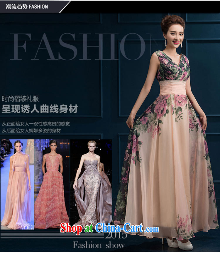 The Vanessa dress 2015 new summer double-shoulder dresses long strap dress sister dress party toast stage female evening dress red long XXL pictures, price, brand platters! Elections are good character, the national distribution, so why buy now enjoy more preferential! Health