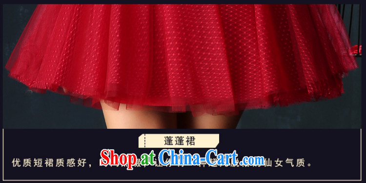 Summer 2015 new Korean double-shoulder larger graphics thin bridal red toast serving short flowers banquet dress red S pictures, price, brand platters! Elections are good character, the national distribution, so why buy now enjoy more preferential! Health
