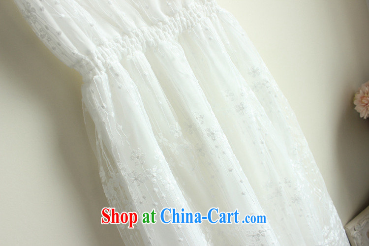 The Sang-mi 2015 retro sweet full lace Princess fairy dress dress bridesmaid dress in long skirts beauty short-sleeved suits skirt A 2154 white M pictures, price, brand platters! Elections are good character, the national distribution, so why buy now enjoy more preferential! Health