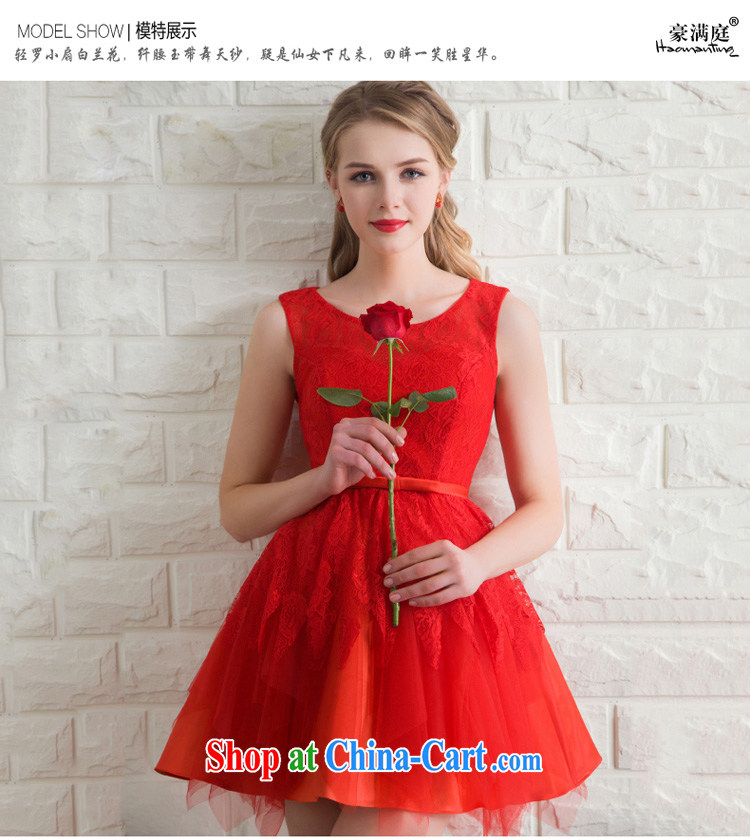 bridal gown red short wedding toast clothing bridesmaid dresses the wedding banquet dress 2015 new summer Jade pink XL pictures, price, brand platters! Elections are good character, the national distribution, so why buy now enjoy more preferential! Health
