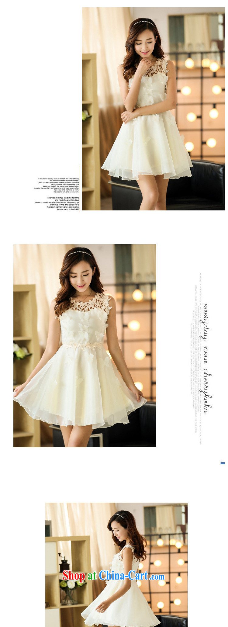 Yet the United States 2015 new Korean lace European root dress shaggy dress Princess dress sleeveless bridesmaid dresses small A dress 2154 pink M pictures, price, brand platters! Elections are good character, the national distribution, so why buy now enjoy more preferential! Health