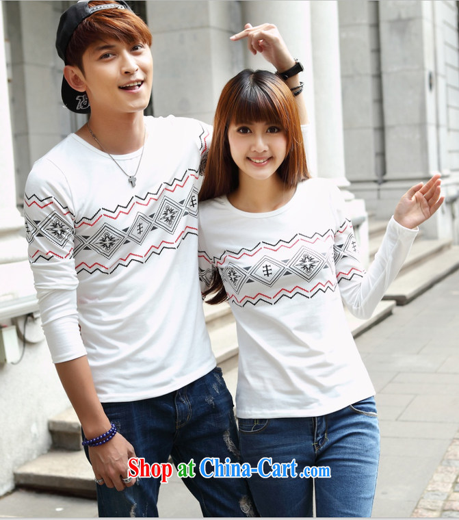 Spring new Korean version of National wind stamp round-collar long-sleeved T-shirt lovers, serving picture color XXL pictures, price, brand platters! Elections are good character, the national distribution, so why buy now enjoy more preferential! Health