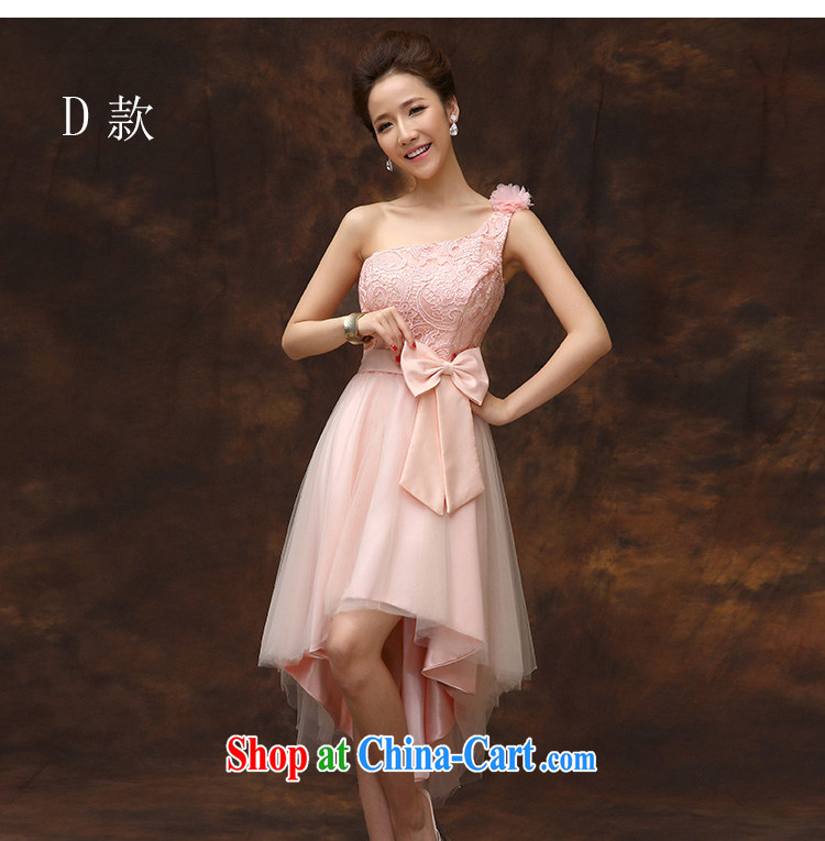 According to Lin Sha Evening Dress summer short 2015 new pink bride toast wedding service the wedding dress bridesmaid serving small dress skirt, D XXL pictures, price, brand platters! Elections are good character, the national distribution, so why buy now enjoy more preferential! Health