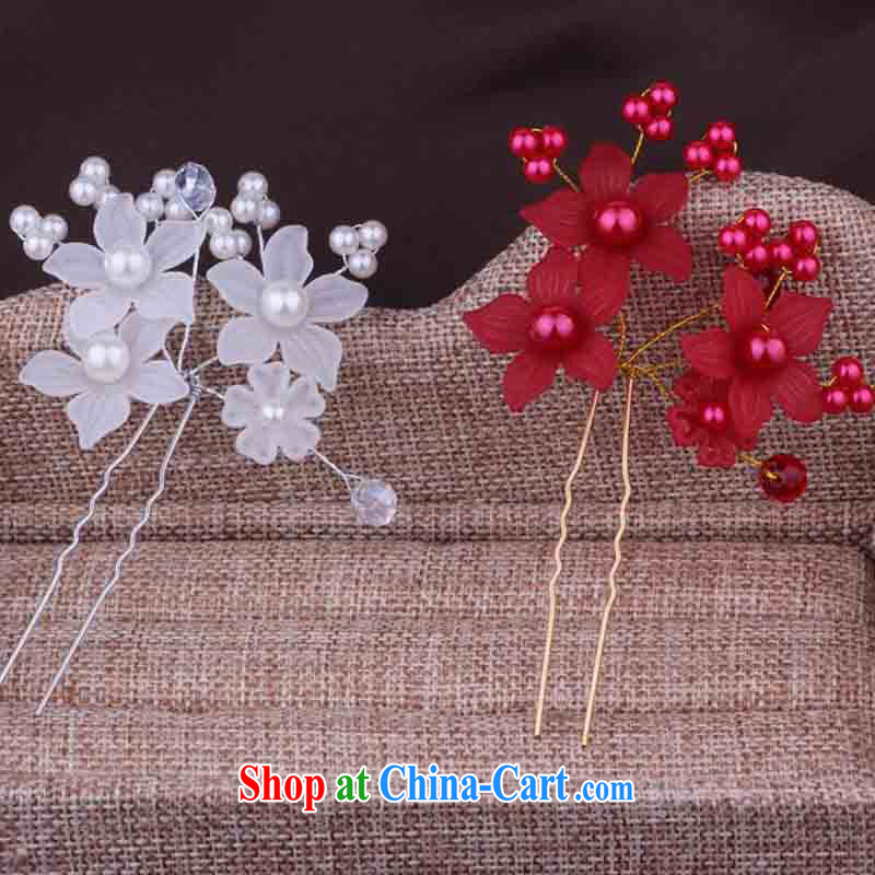 Snow Lotus bridal headdress bridal the Kanzashi retro-made furnishings offer handmade products independent packaging white are code, the snow Lotus (XUEBAOLIAN), shopping on the Internet