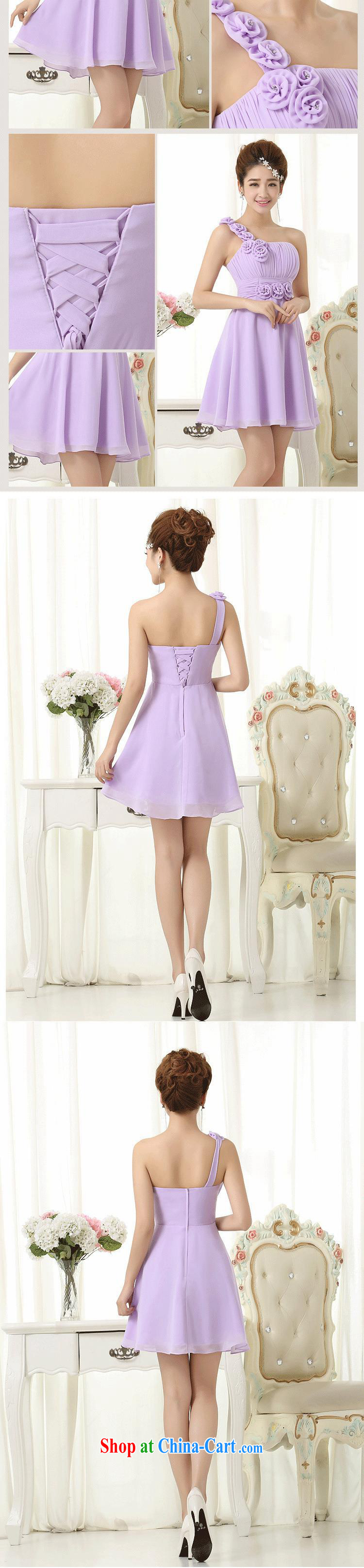 2015 new bridesmaid mission Small dress sister dress Korean Beauty short strap show service banquet dress girl champagne color zipper, XXL pictures, price, brand platters! Elections are good character, the national distribution, so why buy now enjoy more preferential! Health