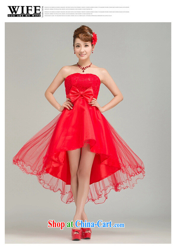 bridesmaid dress in short skirts and sisters small dress 2015 new Korean bridal dresses serving toast red summer red XXXL pictures, price, brand platters! Elections are good character, the national distribution, so why buy now enjoy more preferential! Health