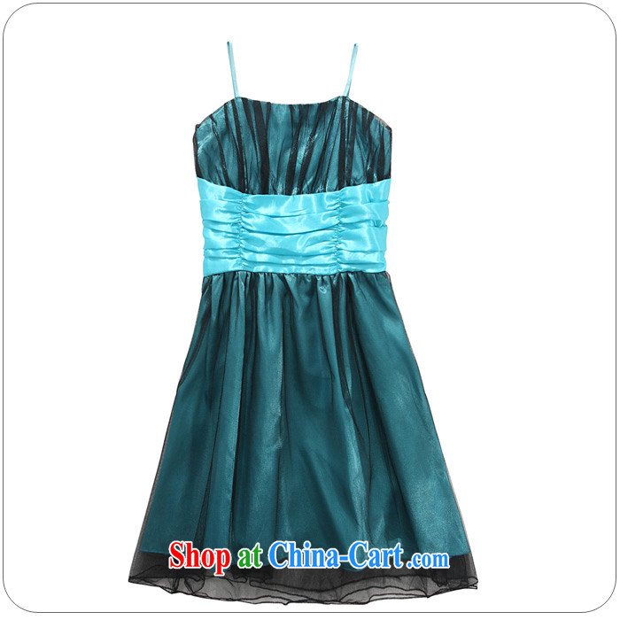 JK 2. YY 2015 larger collision color-waist Web yarn strap short dress beauty graphics thin bridesmaid clothing blue XXXL pictures, price, brand platters! Elections are good character, the national distribution, so why buy now enjoy more preferential! Health