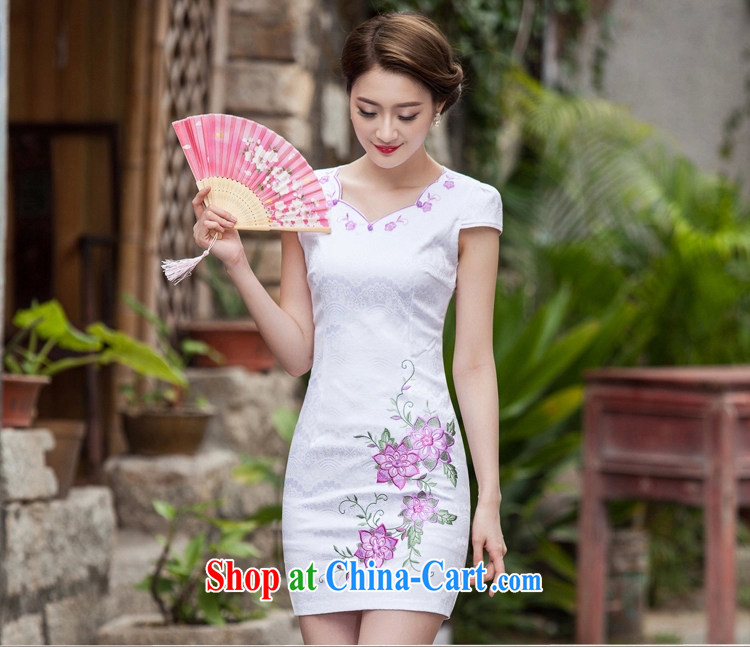 2015 spring loaded new dresses and stylish short retro dresses dresses daily dress 1126 picture color XXL pictures, price, brand platters! Elections are good character, the national distribution, so why buy now enjoy more preferential! Health