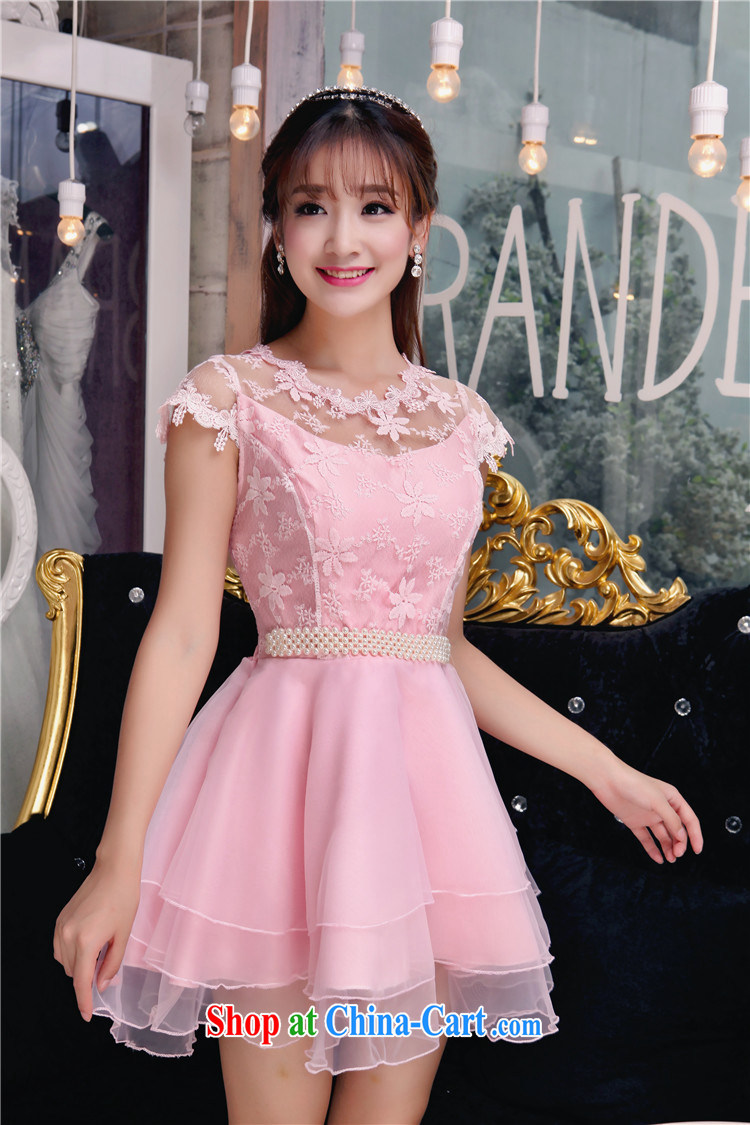 The Adelaide, Autumn 2015 new Korean sweet lace dress sexy beauty dresses JMB 156-B - 001 pink L pictures, price, brand platters! Elections are good character, the national distribution, so why buy now enjoy more preferential! Health
