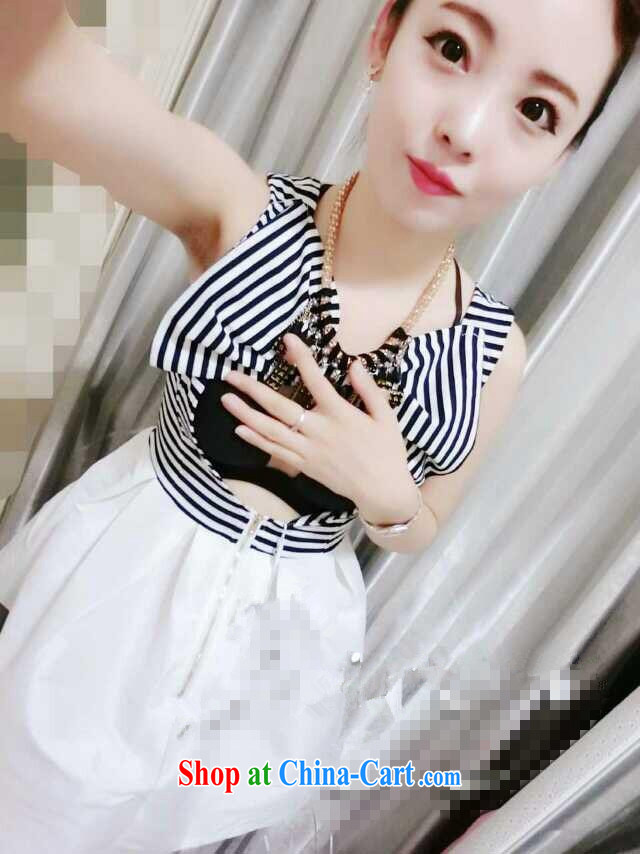 Yi Hsin Yi 2015 summer new small dress short-sleeved cultivating the waist graphics thin dresses female white L pictures, price, brand platters! Elections are good character, the national distribution, so why buy now enjoy more preferential! Health