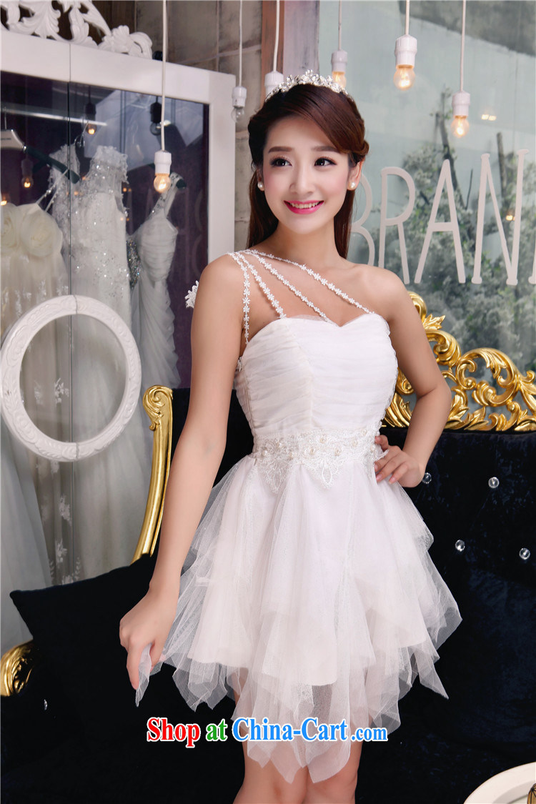 The economy, Autumn 2015 manually staple beads wood drill style Beauty Chest bare dresses bridesmaid groups dress skirt 8 FFM white L pictures, price, brand platters! Elections are good character, the national distribution, so why buy now enjoy more preferential! Health