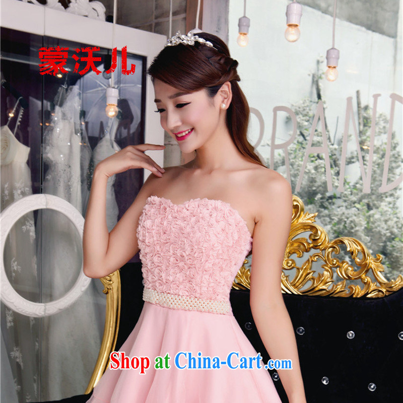 The Kosovo-care 2015 fish, with new, bare shoulders and stylish lace dresses style Beauty The Pearl dresses apricot M, Kosovo (mengwoer), shopping on the Internet