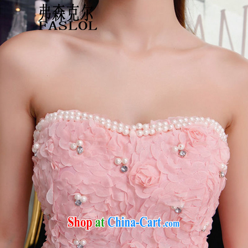 Autumn 2015, bare shoulders and stylish lace dresses style beauty the pearl dress pink L, frank, Michael (FASLOL), shopping on the Internet
