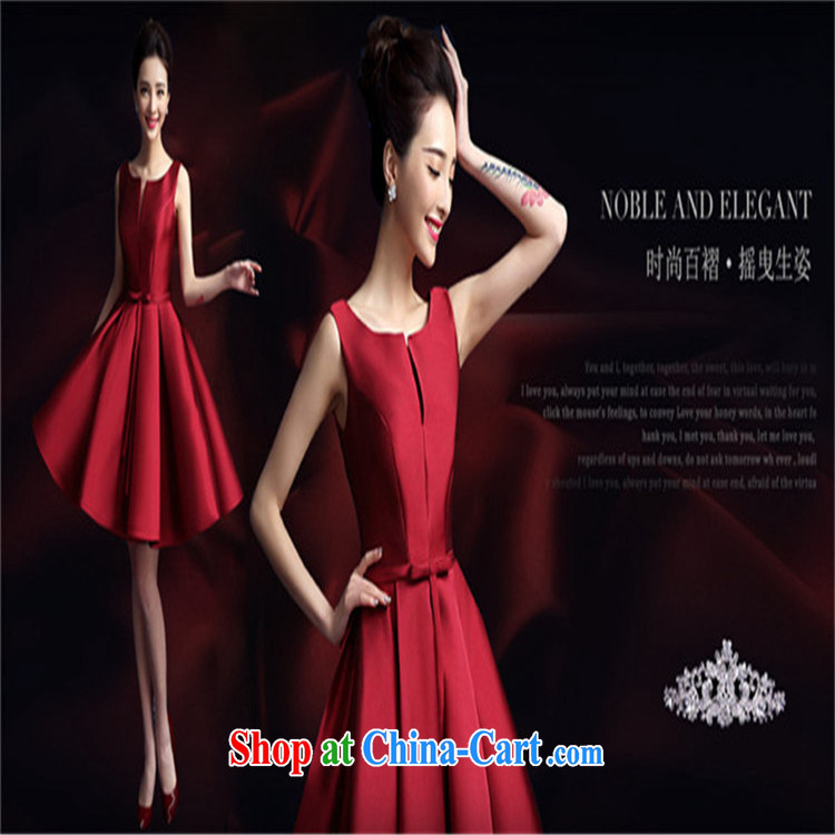 Products hannizi 2015 spring and summer New Red shoulders spring and summer style banquet toast service bridal gown red M pictures, price, brand platters! Elections are good character, the national distribution, so why buy now enjoy more preferential! Health
