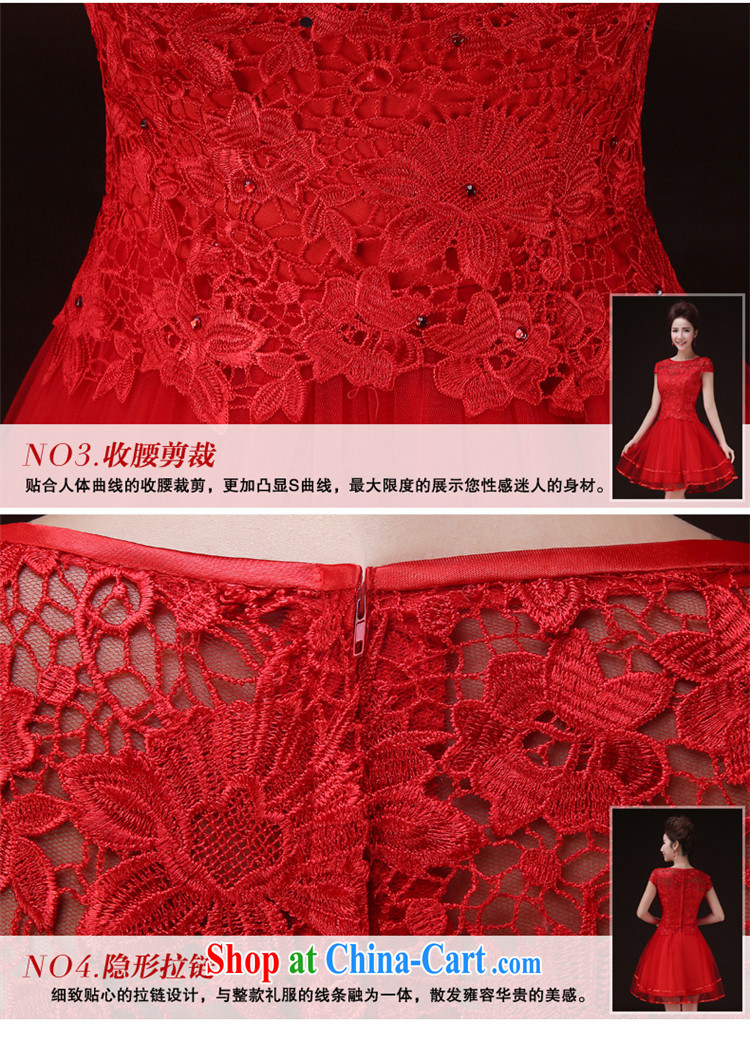 Products hannizi 2015 new spring and summer trendy short red, a field shoulder bridal wedding banquet dress female Red M pictures, price, brand platters! Elections are good character, the national distribution, so why buy now enjoy more preferential! Health
