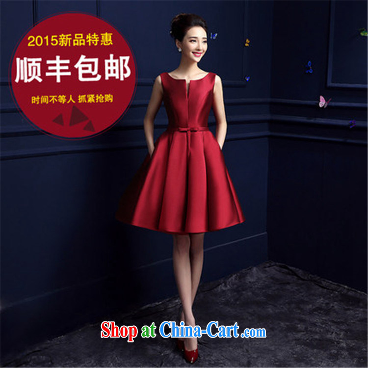 Products HUNNZ bridal dresses 2015 spring and summer new stylish length, bridesmaid service banquet dress wine red short XXL pictures, price, brand platters! Elections are good character, the national distribution, so why buy now enjoy more preferential! Health