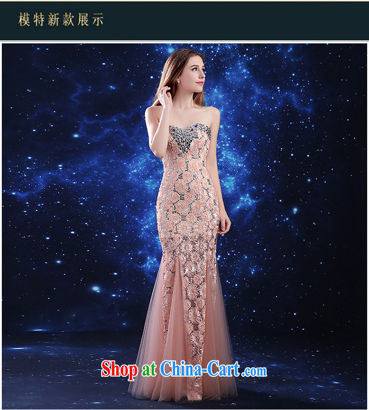 Sophie THE MORE THAN 2015 new summer evening dress bridal dresses serving toast pink long, heart-shaped smears chest parquet drill cultivating the code strap evening dress pink XXL pictures, price, brand platters! Elections are good character, the national distribution, so why buy now enjoy more preferential! Health