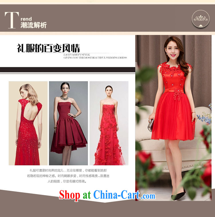 The US is still clothing 2015 new stylish short skirts marriages toast small dress Annual Meeting banquet High Performance clothing bridesmaid clothing red XXL pictures, price, brand platters! Elections are good character, the national distribution, so why buy now enjoy more preferential! Health