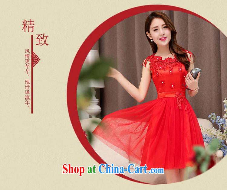 The US is still clothing 2015 new stylish short skirts marriages toast small dress Annual Meeting banquet High Performance clothing bridesmaid clothing red XXL pictures, price, brand platters! Elections are good character, the national distribution, so why buy now enjoy more preferential! Health