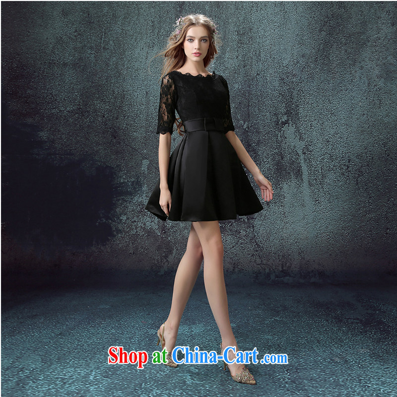 White first into some graphics thin black lace long-sleeved sweater in Annual Dinner theatrical short wedding dresses small 2015 new black tailored contact Customer Service