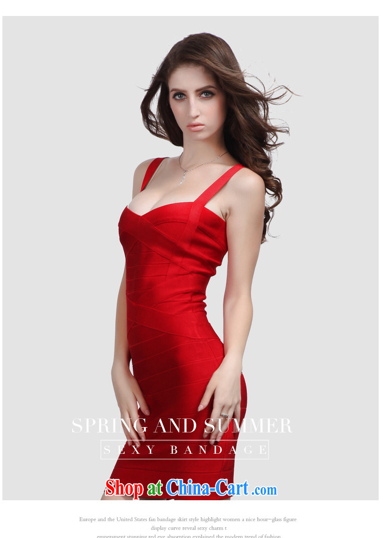 2015 spring and summer new 100 ground bridal short red bows dress women bandage dresses dress red L pictures, price, brand platters! Elections are good character, the national distribution, so why buy now enjoy more preferential! Health