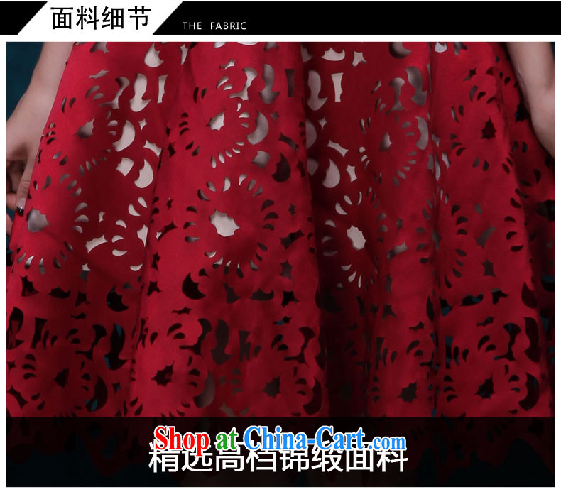 Toast serving short stylish and cultivating a Field shoulder wine red uniforms 2015 new summer bridal wedding banquet dress bridal wedding dress show serving wine red made 7 Day Shipping does not return not-for-pictures, price, brand platters! Elections are good character, the national distribution, so why buy now enjoy more preferential! Health